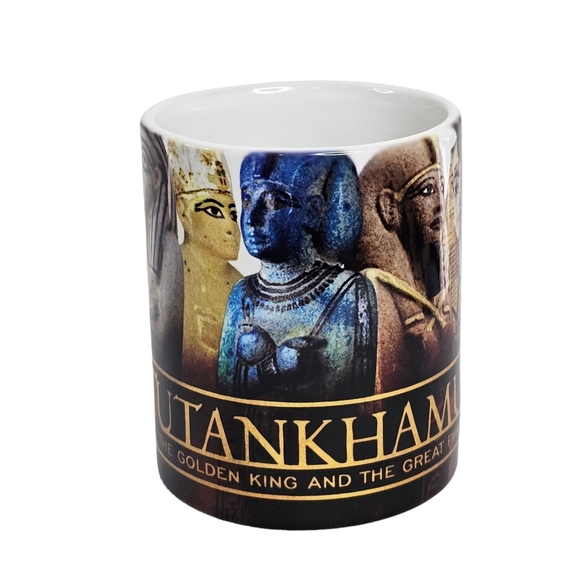 Tutankhamun The Golden King And Great Pharaohs Coffee Mug Cup Museum Exhibit New - Picture 3 of 7
